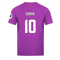 Maglia Calcio Wolves Matheus Cunha #10 Terza Divisa 2024-25 Manica Corta